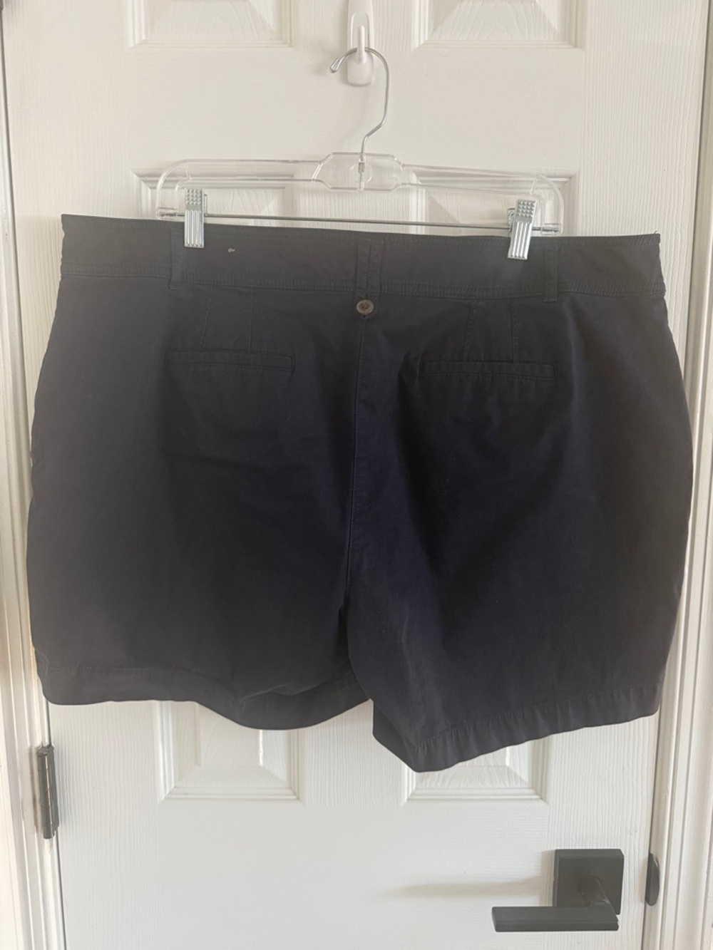 Talbots Navy Cotton Shorts 5.5” Inseam Sz 20WP - Picture 4 of 6